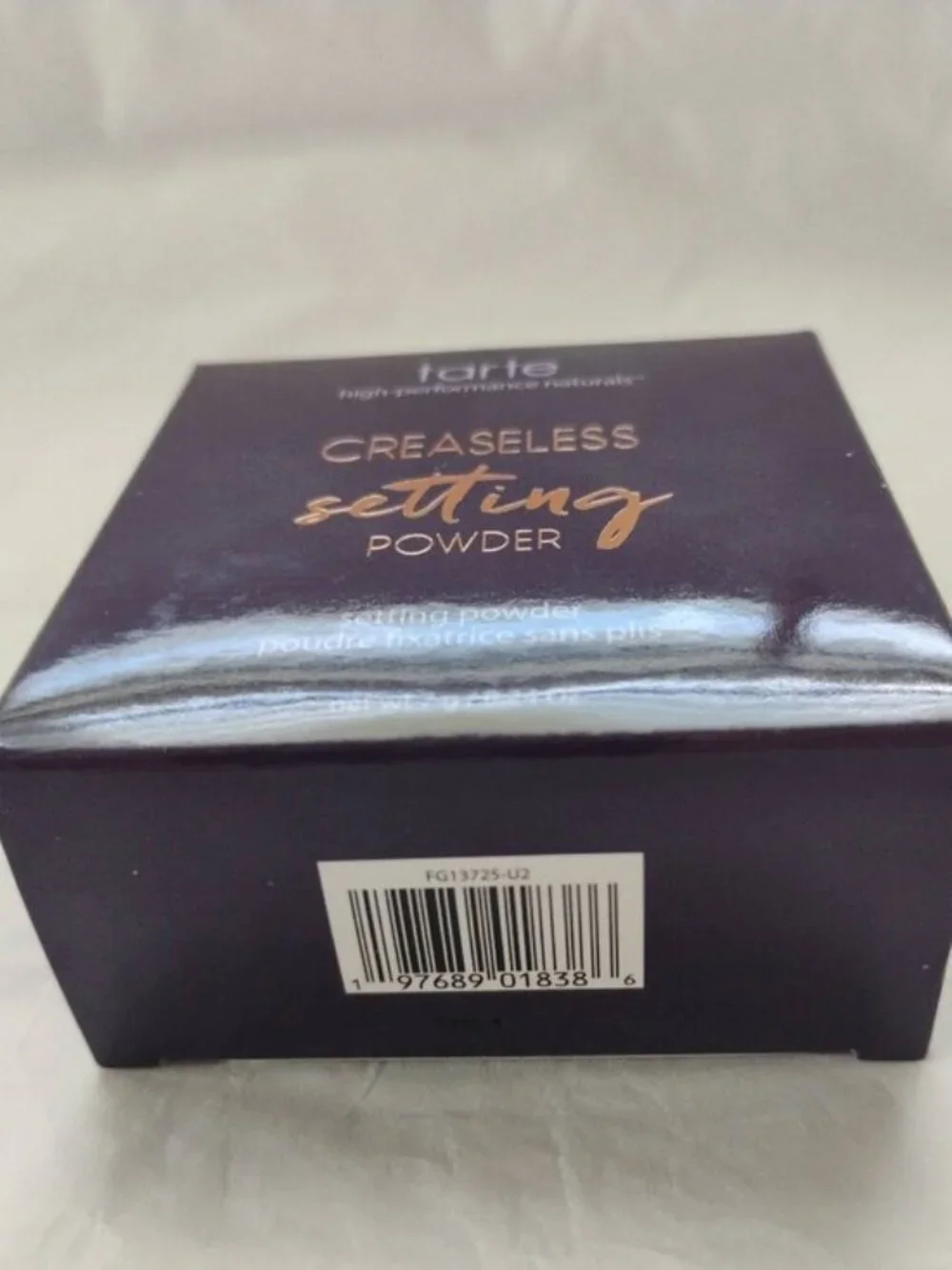 tarte Yellow Creaseless Undereye Loose Setting Powder- NWT - Full Size 0.24 oz